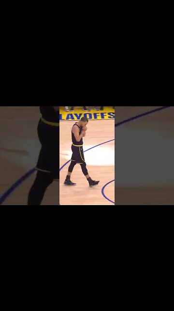 Steph Curry checks in the game!