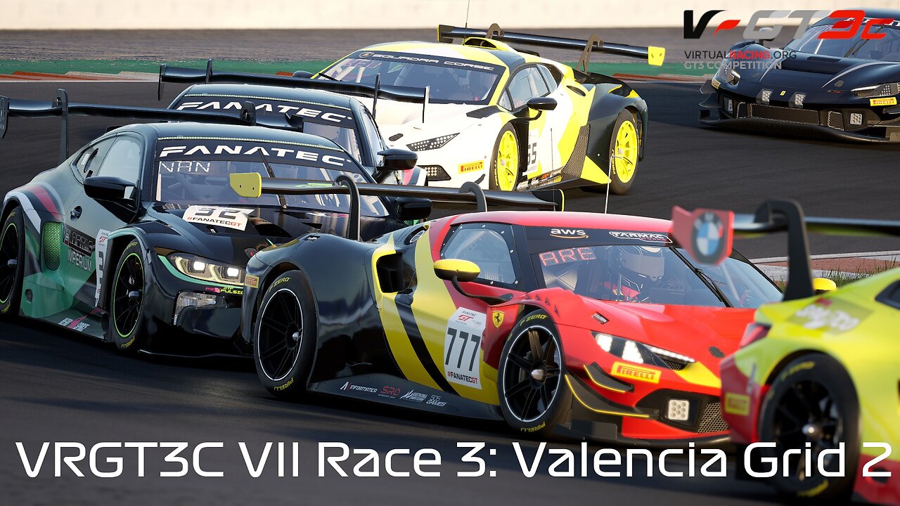 VRGT3C: Lauf 3 Valencia - Grid 2