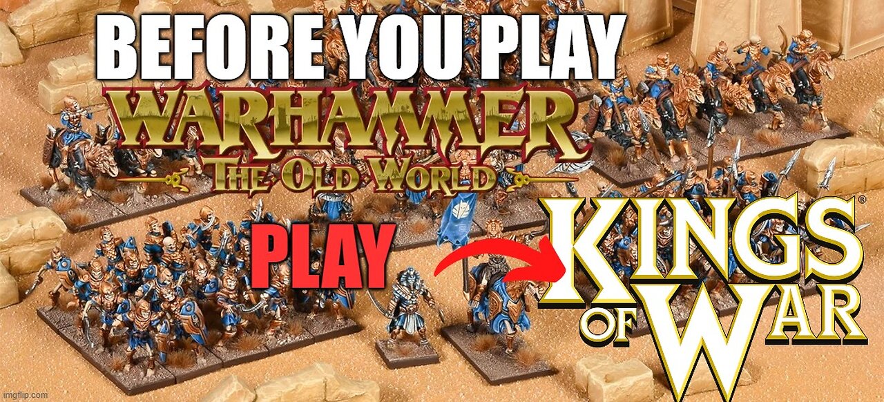 Play kings of war before warhammer the old world