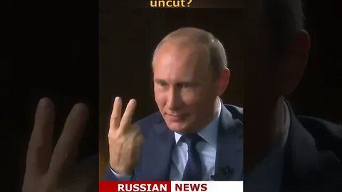 Do you have the power to post this uncut? Putin interview #Shorts