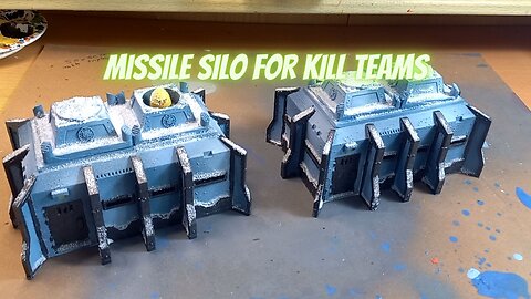 MISSILE SILO FOR KILL TEAMS wargame terrain