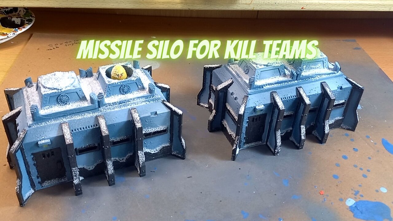 MISSILE SILO FOR KILL TEAMS wargame terrain