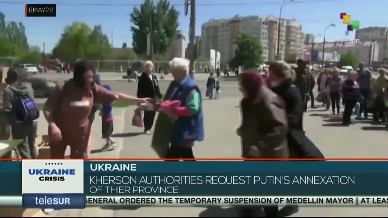 Ukraine: Kherson oblast requests annexation to Russia