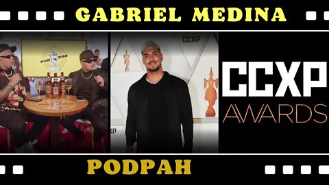 Gabriel Medina NA CCXP ENTREVISTADO PELO PODPAH | PODPAH ESPECIAL CCXP AWARDS