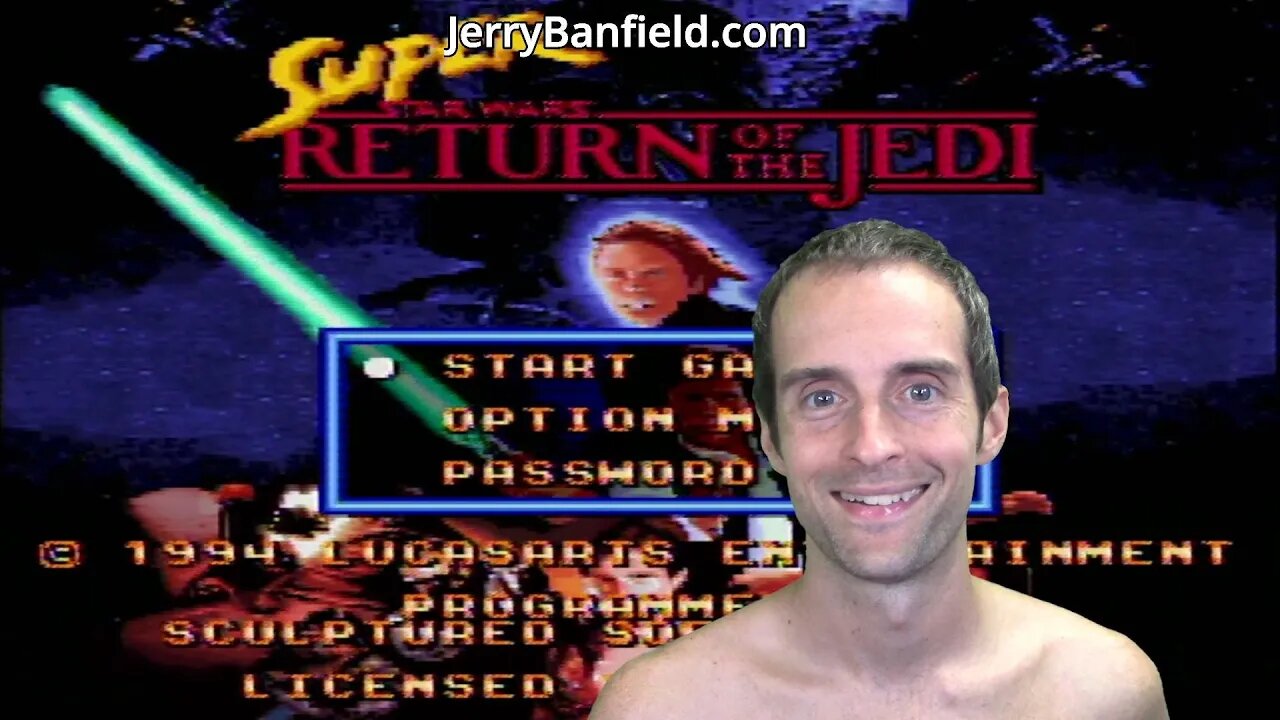 Super Star Wars: Return Of The Jedi SNES 1994 First Play in Forever!