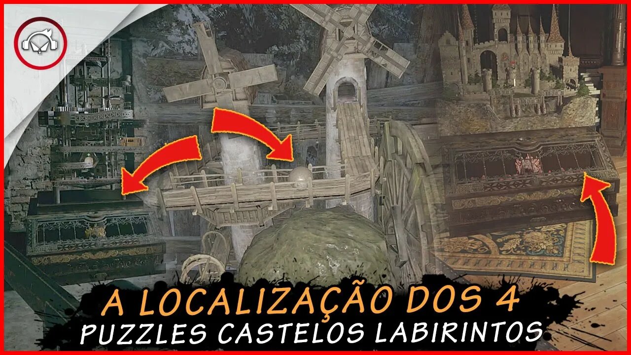 Resident Evil Village, A localização dos 4 puzzles castelos labirintos | Super Dica PT-BR