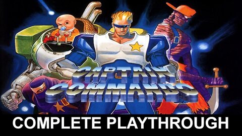 Captain Commando (PS4) - Complete Playthrough (Capcom Beat 'Em Up Bundle)