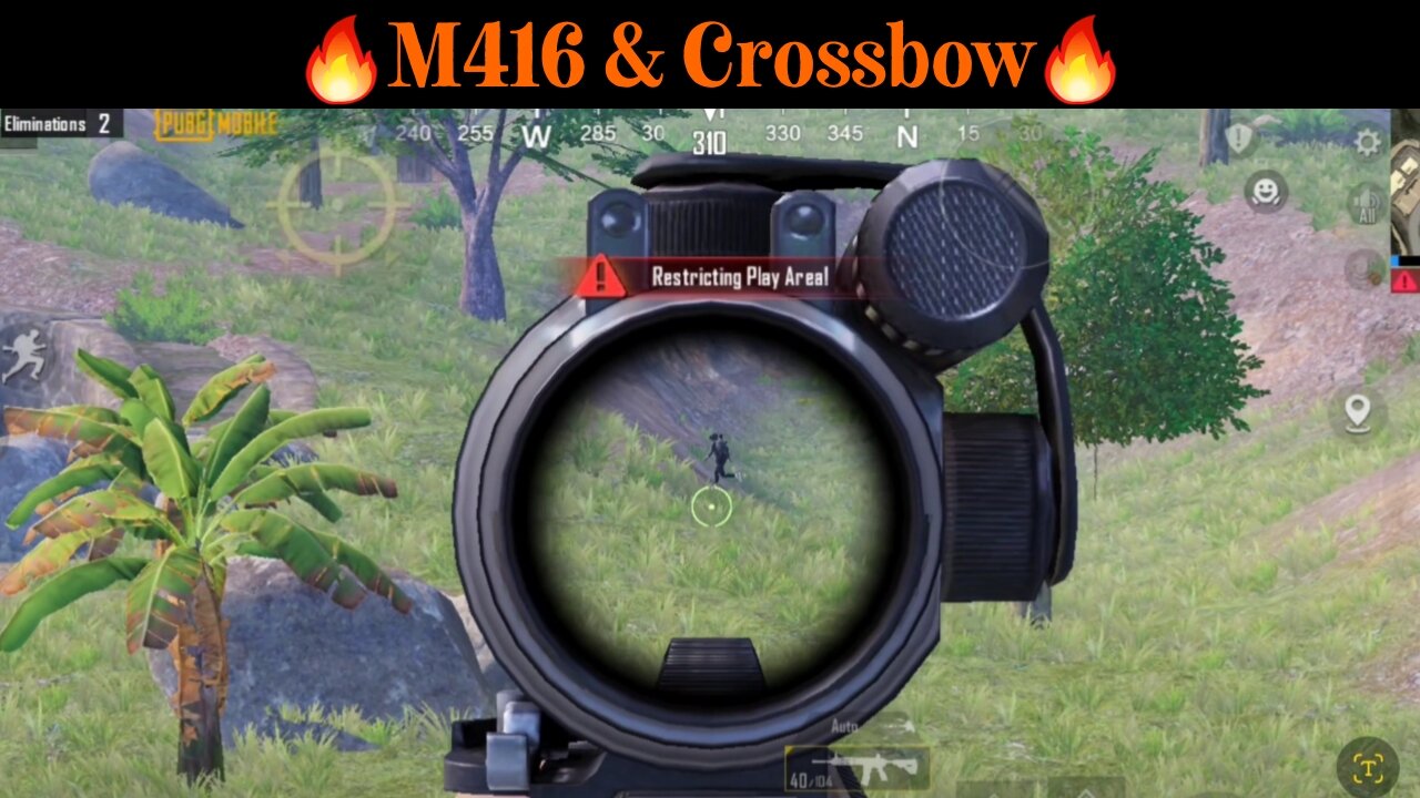 🔥Going to Battle with M416 & Crossbow🔥 - PubG Mobile