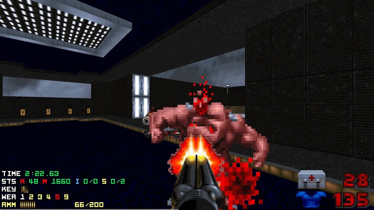 Doom 2 NoReason's Speedmaps 3 Level 26 UV with 67% in 4:51