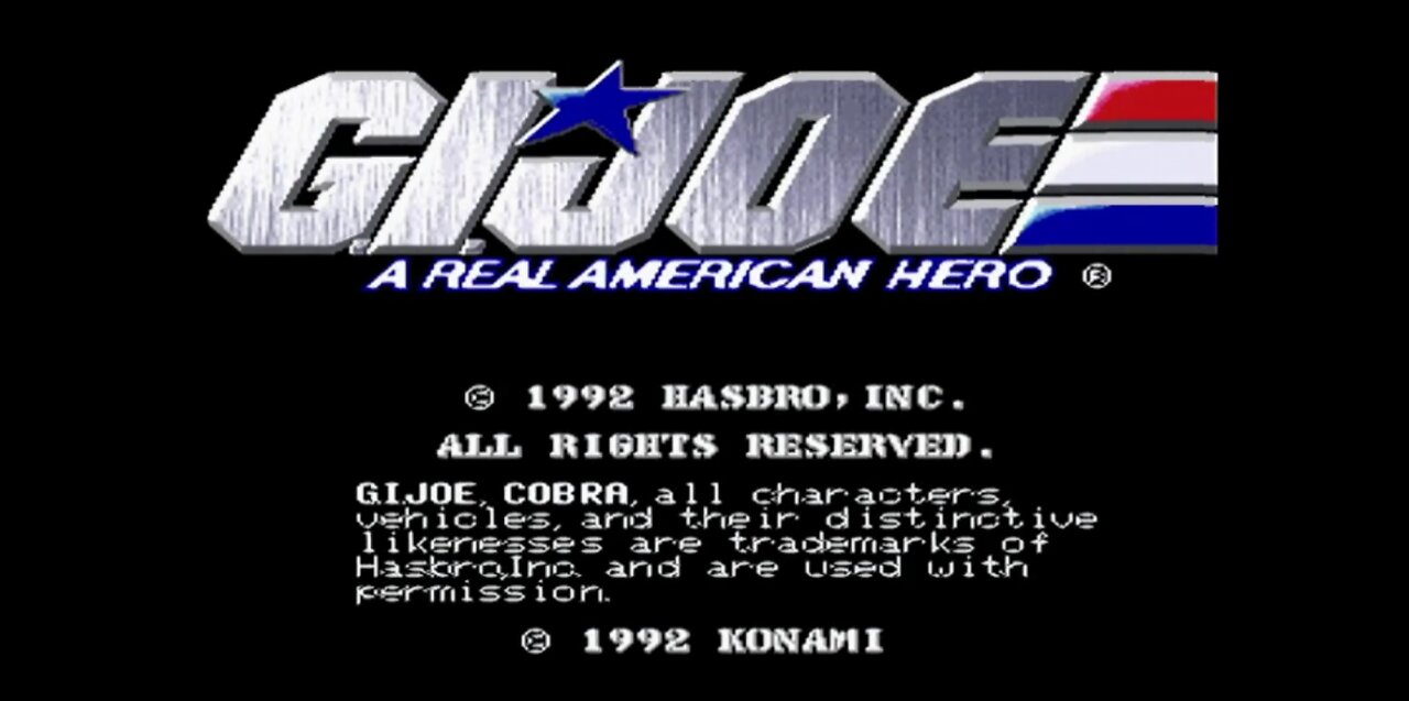 G.I. JOE Arcade playthrough - Duke