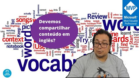 Devemos compartilhar conteúdo em inglês?