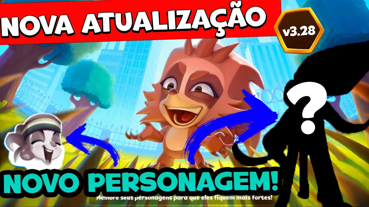 ATUALIZOU v3.28 NOVO PERSONAGEM "POLVO?" ZOOBA: Jogo de Batalha Animal