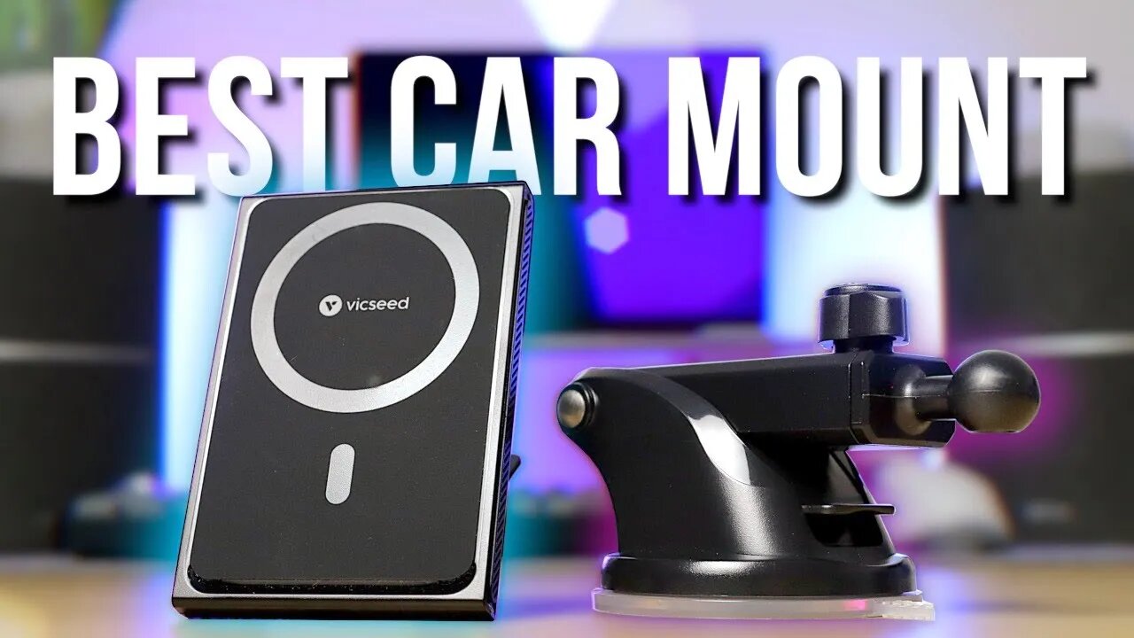 The Best Wireless Charging Car Mount Under $50! (2022)