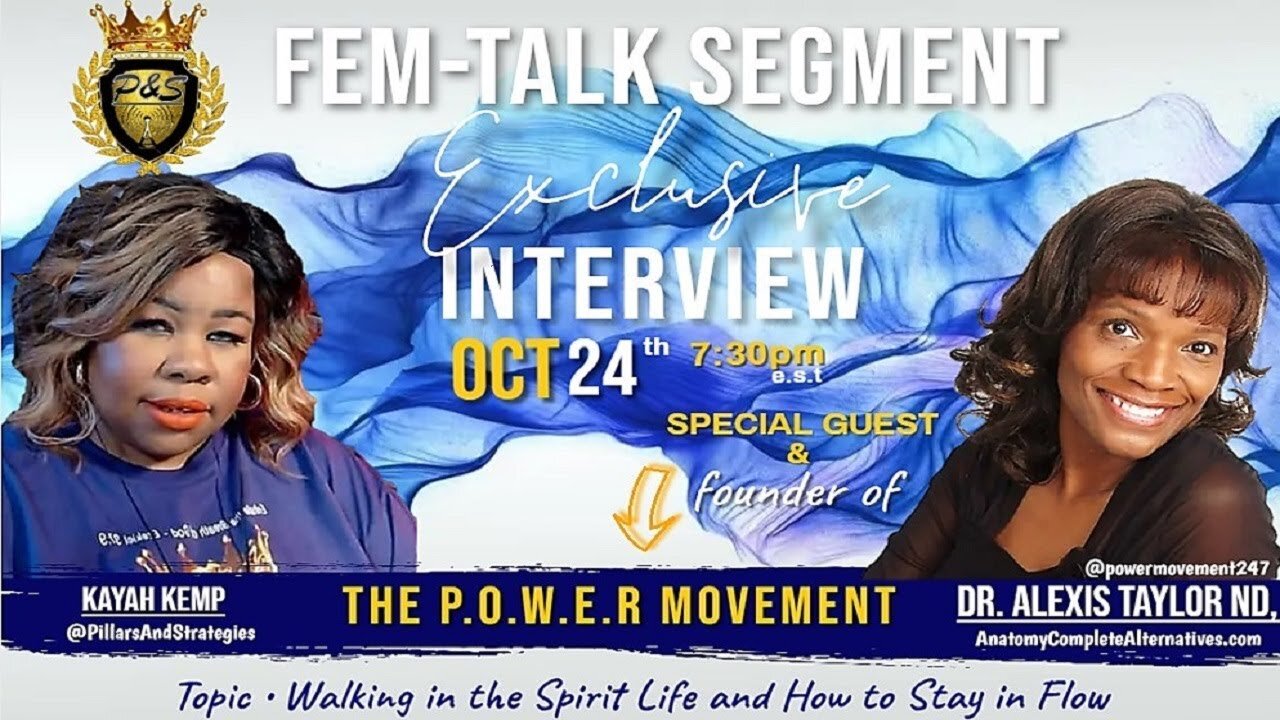 #FemTalk: Discover the Key to Walking in the Spirit Life & How to Stay in Flow