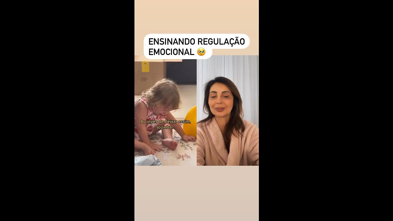 Ensinando regulação emocional
