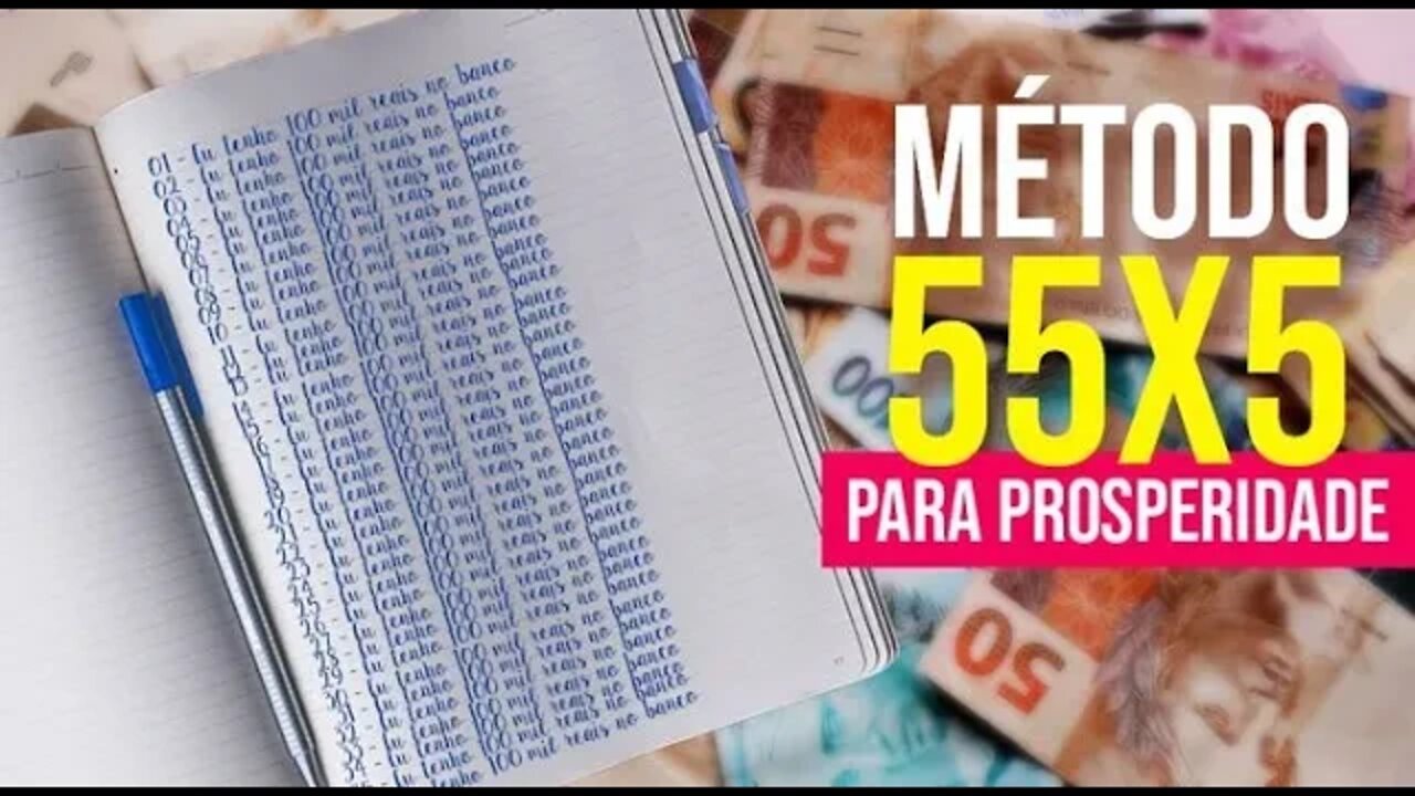 Método 55X5 - Lei da Atração Desenhada