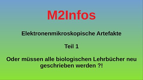 Elektronenmikroskopische Artefakte – Teil 1