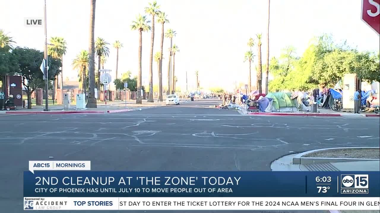 Second clean-up of 'The Zone' set to occur Wednesday