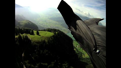 Amazing Wing Suit Flight