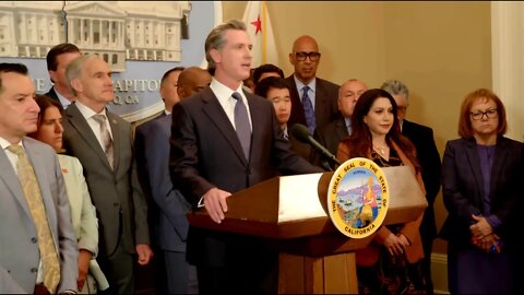 California is acting Gov Newsom calls for changes to states gun control laws