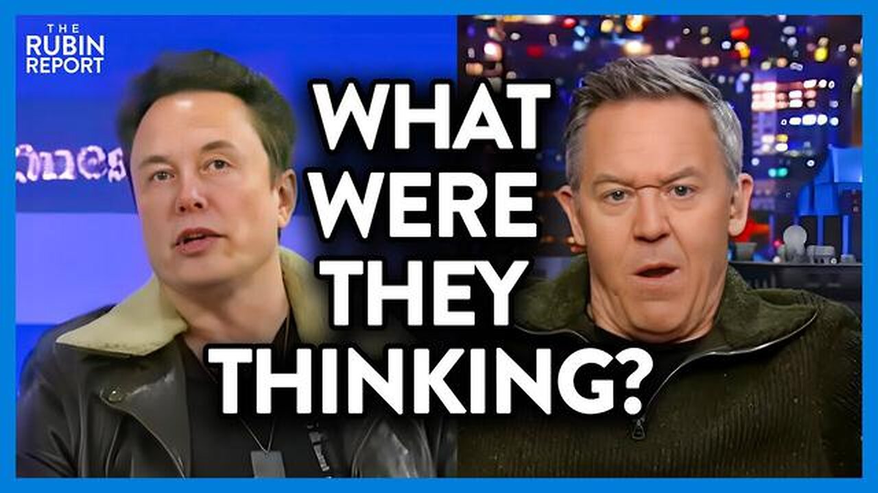 GREG GUTFELD'S JAW DROPS AFTER HEARING IDIOTIC PLAN TO TAKE OUT ELON MUSK