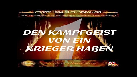 BUCH 4 - 02 - Den Kampgeist von ein Krieger haben.