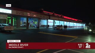 Juvenile shot outside food market in Middle River