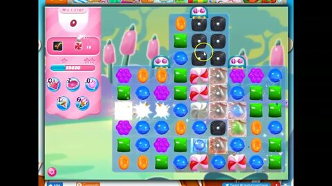 Candy Crush Level 2707 Talkthrough, 11 Moves 0 Boosters