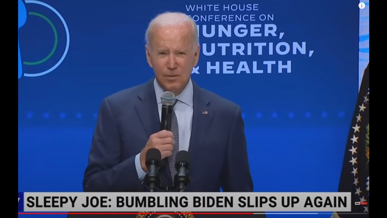 Trump is roasting Joe Biden with a supercut of his gaffes at his rally in Minden Nevada