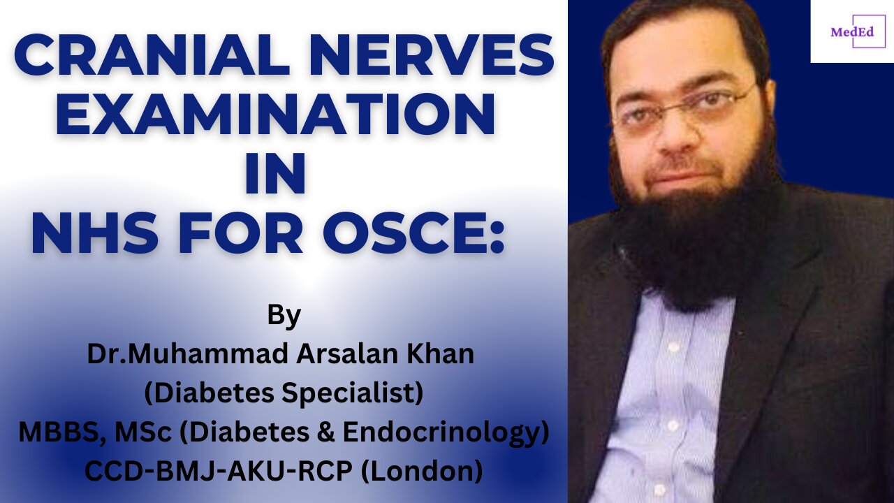 Cranial Nerves Examination in NHS for OSCE