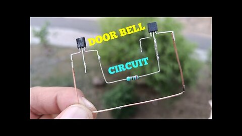 DIY DOOR BELL CIRCUIT WITH IC UM66 & TRANSISTOR BC547