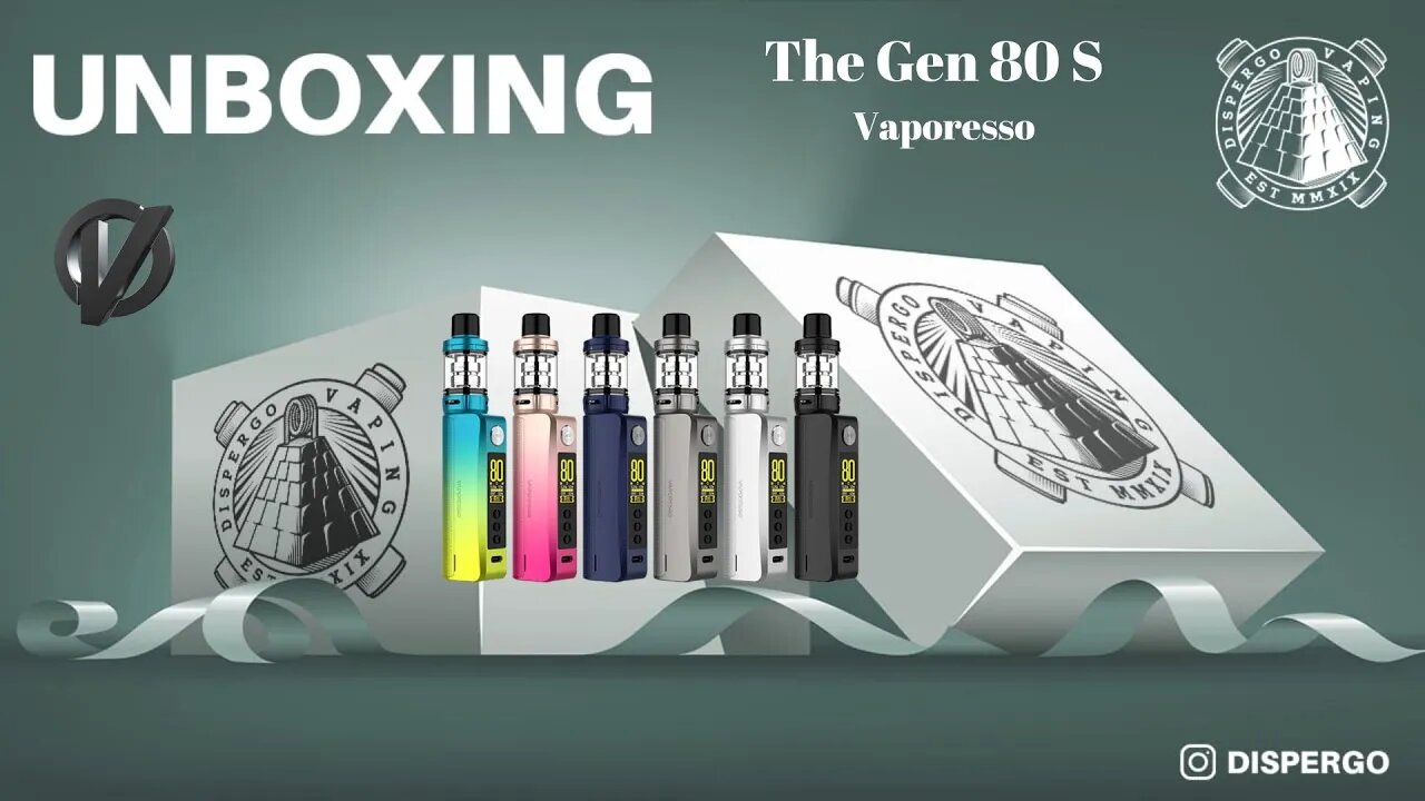 Vaporesso Gen 80S - Unboxing& Quick look