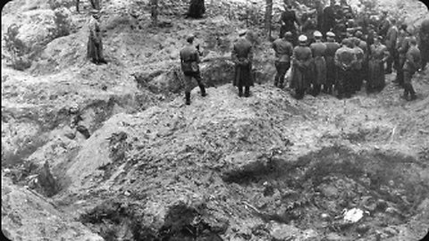 Katyn Forest Massacre Poland - Original Footage