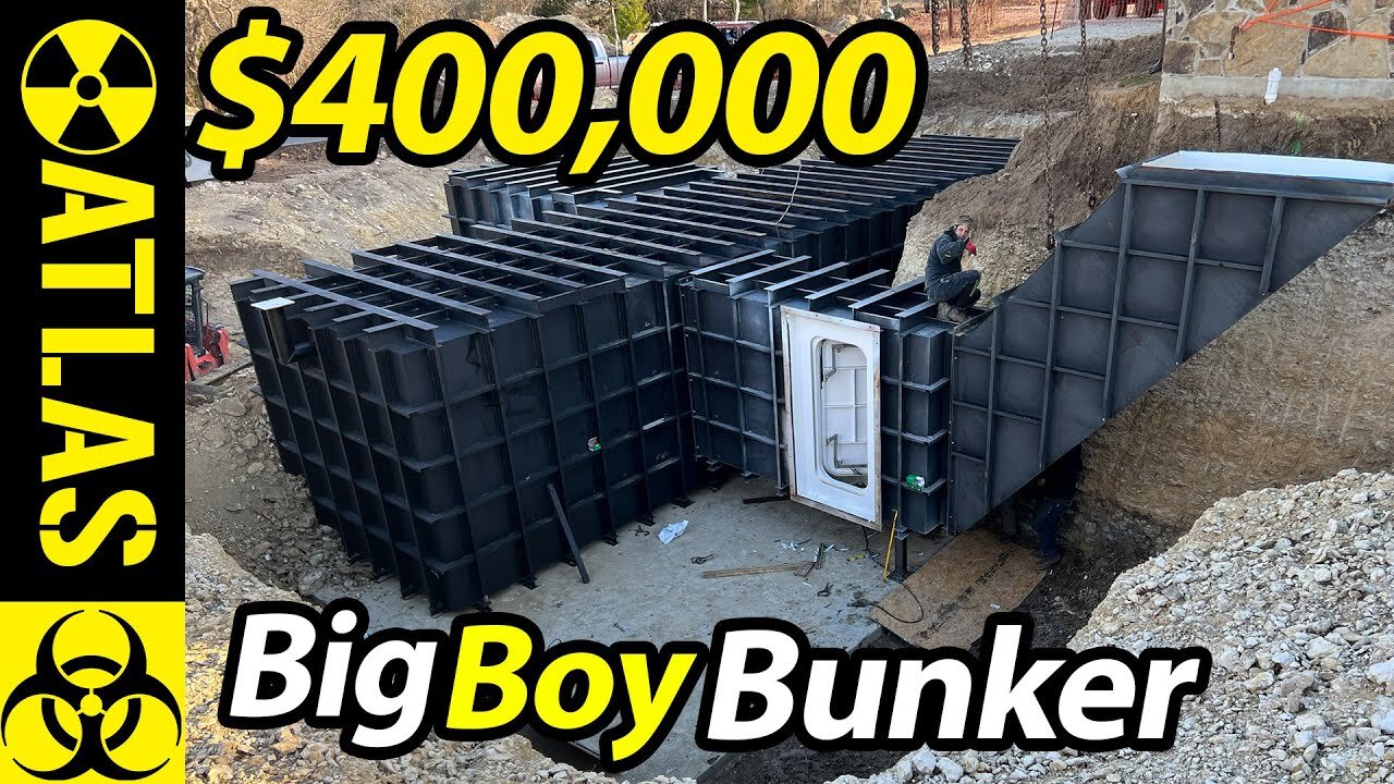 Big Boy bunker with a $100,000 Gunroom Part 1