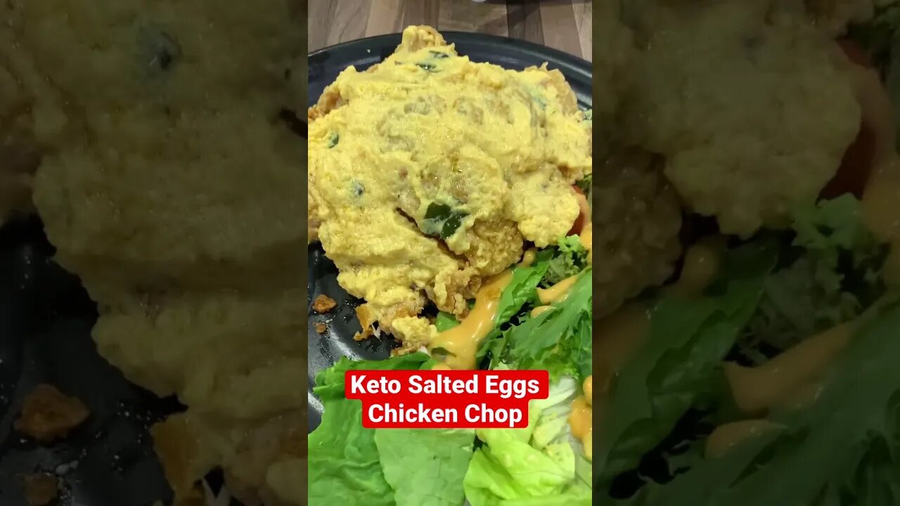 Keto Salted Eggs Chicken Chop in SDS