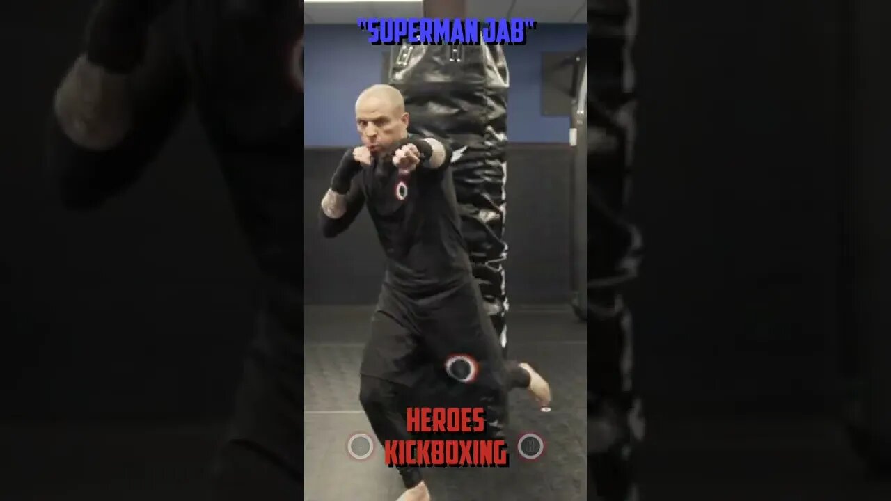 Heroes Training Center | Kickboxing & MMA "How To Throw A Superman Jab" | Yorktown Heights #Shorts