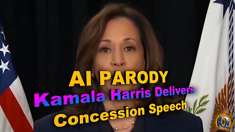 AI PARODY - Kamala Harris Delivers Concession Speech