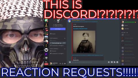 BLASTCAPBADGER LIVE REACTION DRUNKSTREAM! REQUESTS FROM DISCORD /Members and superchats get PRIORITY