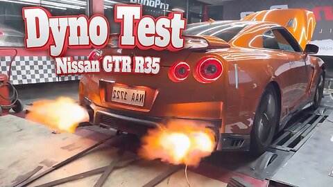 Dyno Test Nissan GTR R35 Amazing Sound