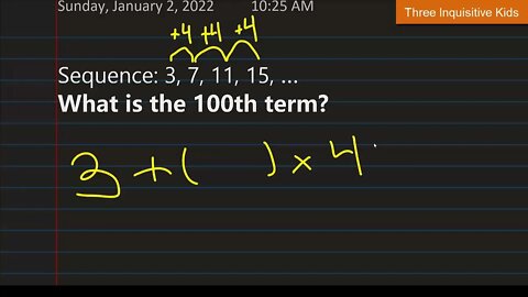 Arithmetic Progression: Problem 1