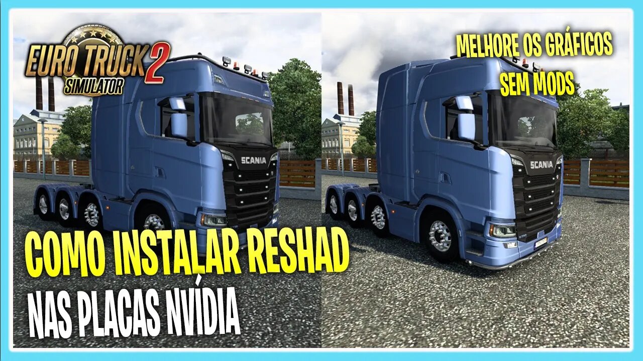 COMO INSTALAR RESHADE EURO TRUCK SIMULATOR 2 VERSÃO 1.40