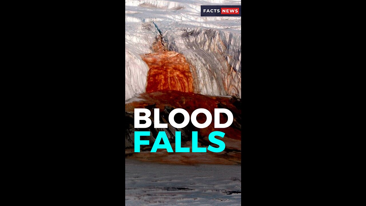 Blood Falls #factsnews #shorts