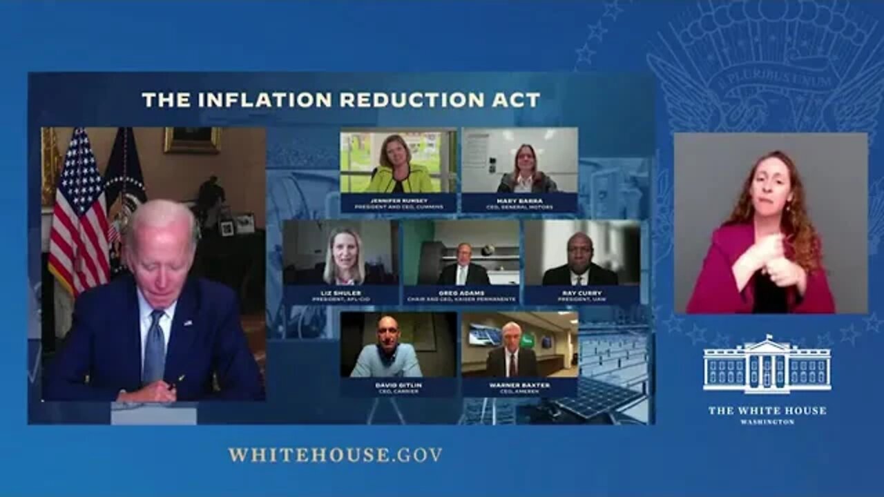 The Left Wants To Use 'Inflation Reduction Act' to Reshape The Future