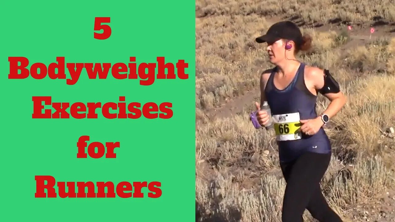 5 Bodyweight Exercises for Runners! | Dr K & Dr Wil
