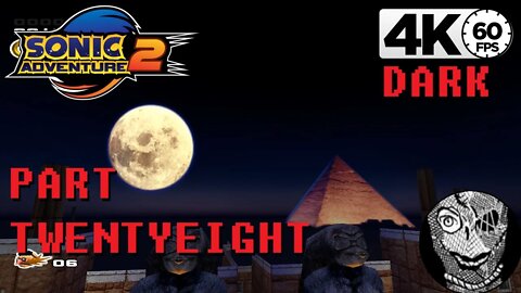 (PART 28) Sonic Adventure 2 4k [Stage 03: Sand Ocean] Dark Side Storyline