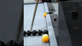 Amazing Pool Trick Shot You Won't Believe #shorts