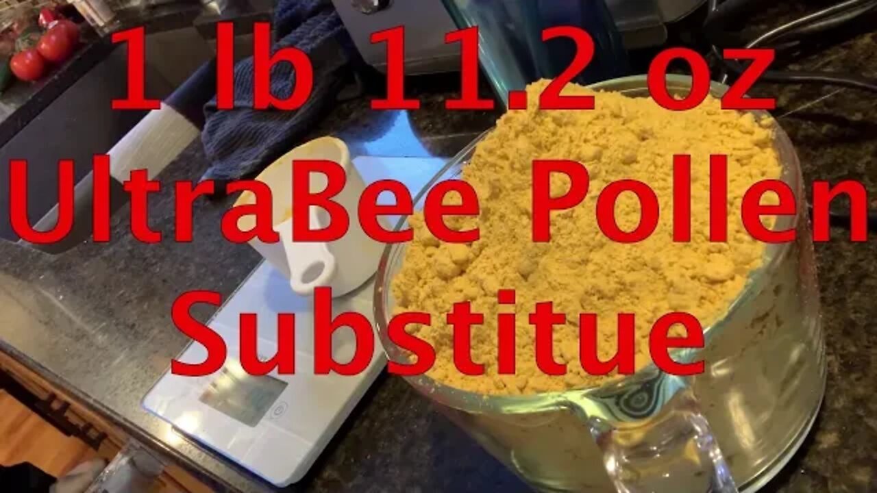 Feb 29, 2020 Making Pollen Patties