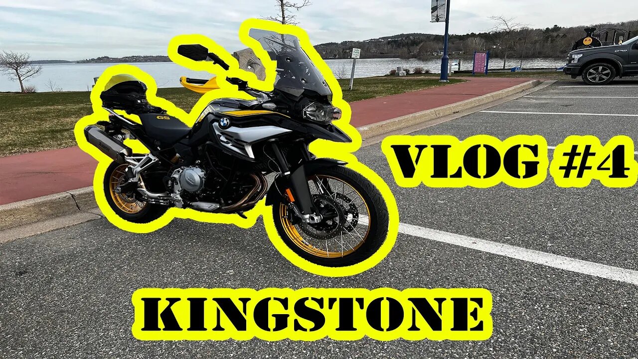 BMW F850 GS - Ride with me MotoVlog #04 The Kingstone Loop