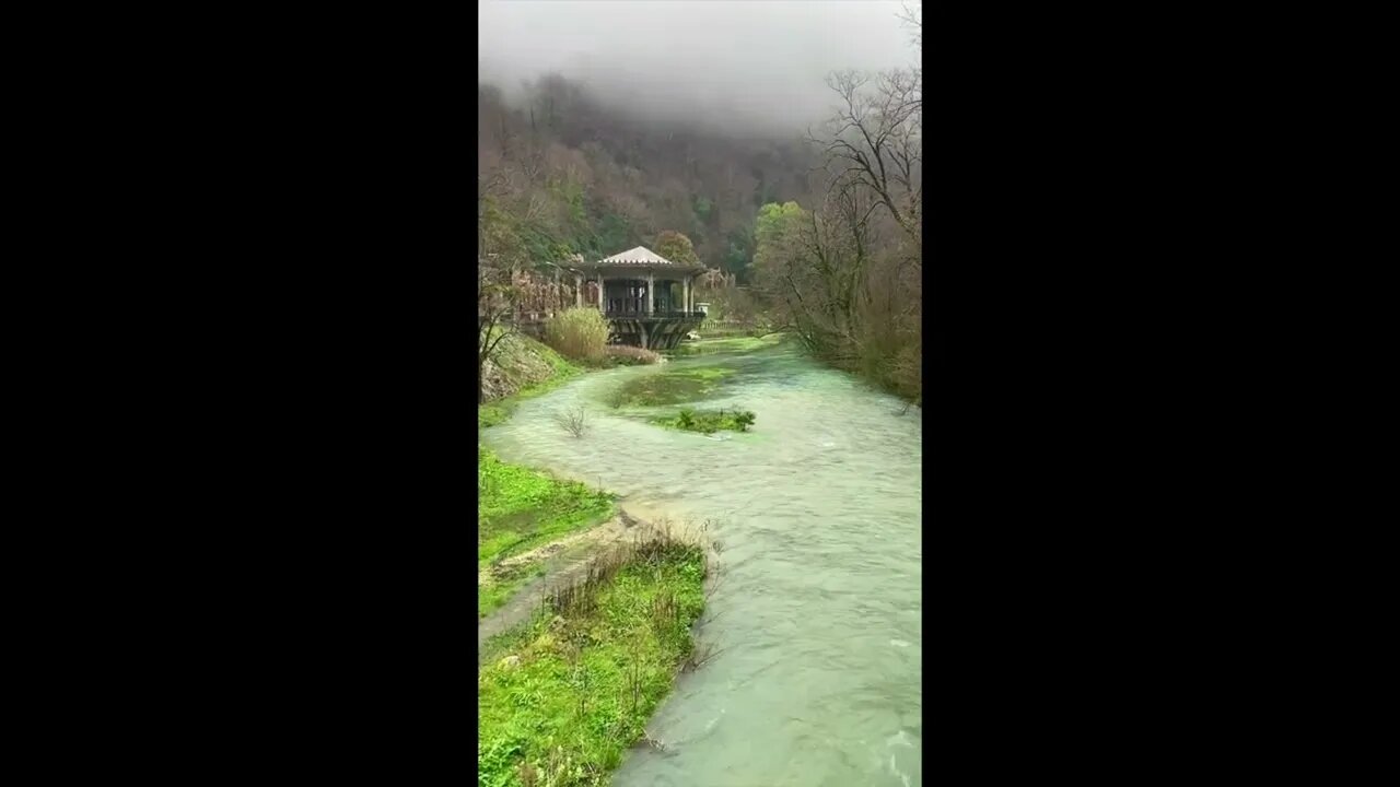 Cloudy Day by the River