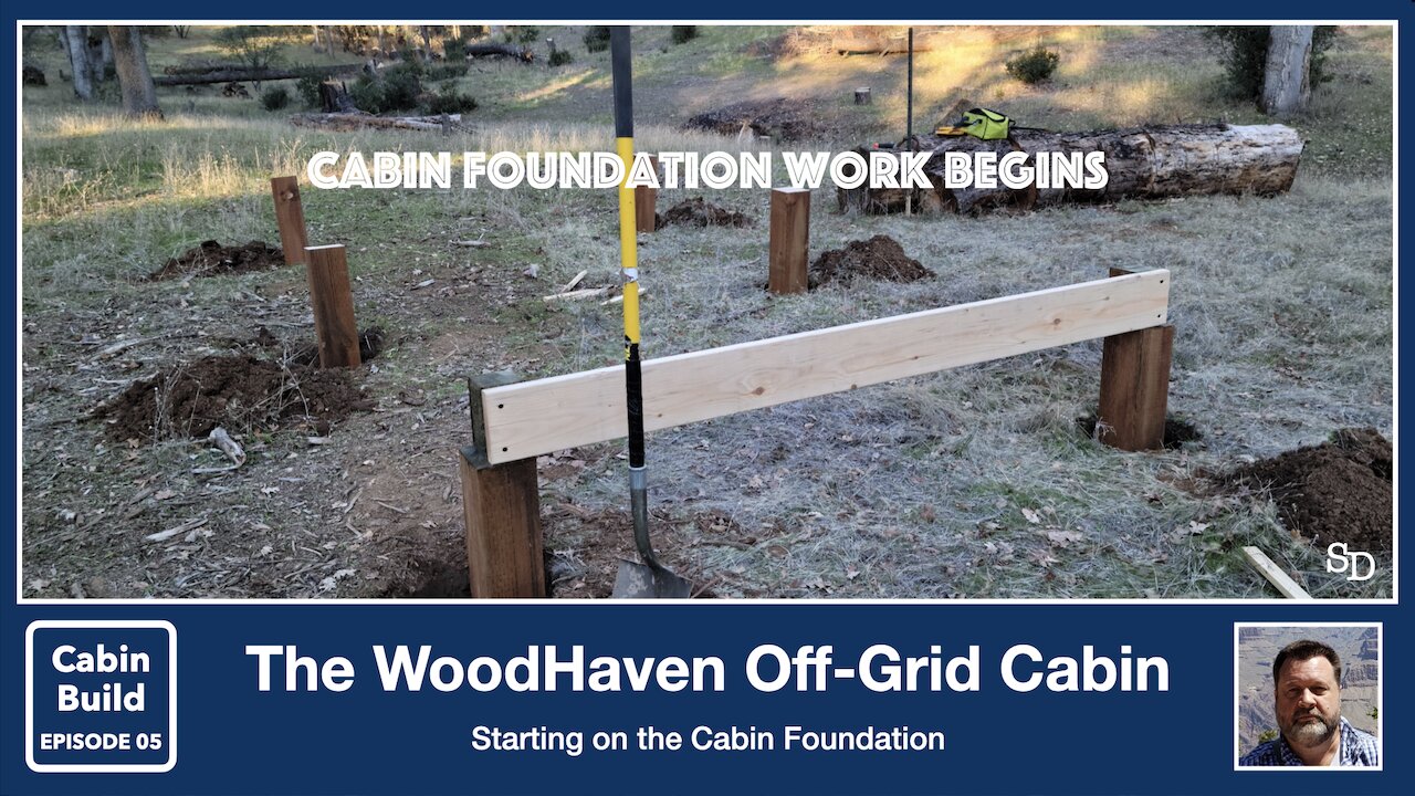 DIY Off-Grid Cabin Build: Episode 01